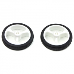 Wheel 32×7mm Pair - White