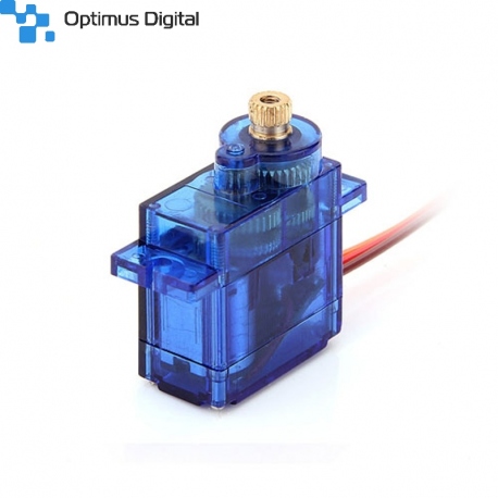Micro Servomotor FS90MR cu Rotatie 360° si Reductor din Metal