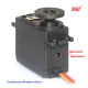 Servomotor with Continuous Rotation 3 kg * cm