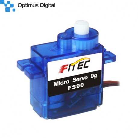 FS90 Micro Servomotor with Plastic Reducer