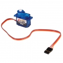FS90R Micro Servomotor with Continuous Rotation and Plastic Reducer