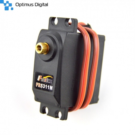 Servomotor Programabil FR5311M 13 kg * cm cu Rotaţie Continuă 360°