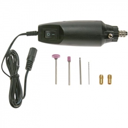 Electric Precision Drill and Grinder (12 V, 12000 RPM)