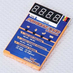 HobbyKing Programming Card for Car ESC