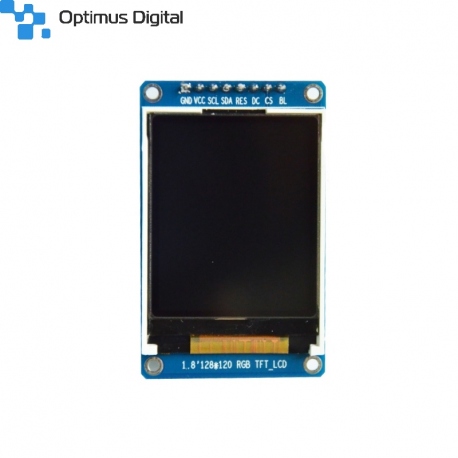 1.8'' SPI LCD Module with ST7735 Controller (128 x 160 px)