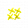 35mm 4-Blade Propeller (2CCW, 2CW) (Yellow)