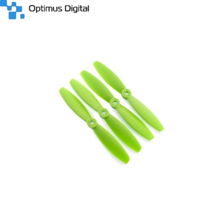 Set Două Perechi CW/CCW Elice Lumenier FPV Racing cu Două Pale 5045 - Verde