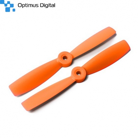 Set Elice CW/CCW DYS Bull Nose Plastic T5045 - Portocaliu