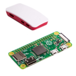 Raspberry Pi Zero + Case with Camera Cable Adapter