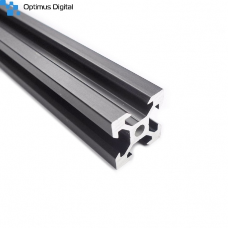 V-Slot Black Aluminium Profile 7.5 cm