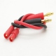 HXT 3.5MM to Banana Plug Charge Lead Adapter