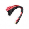 Cablu Adaptor de la 1 x Mufă Banană 5.5 mm  către 6 x Mufă Banană 4 mm  pentru Alimentare Hexacopter
