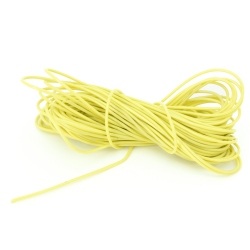 10 m Monocore Yellow Wire AWG24