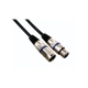Professional XLR Cable, XLR Male to XLR Female (10m Black)
