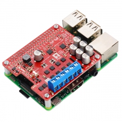 Pololu Dual G2 High-Power Motor Driver 24v14 for Raspberry Pi (Assembled)