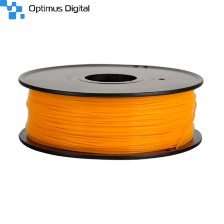 1.75 mm, 1 kg TPU Flexible Filament for 3D Printer - Orange