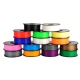 1.75 mm, 1 kg PLA Filament for 3D Printer - Transparent