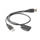 External USB to SATA Adapter for Slim SATA SSD, DVD