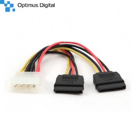 Cablu Alimentare Molex LA 2 X SATA