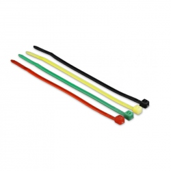 Set Benzi Colorate de Nylon 100 x 2.5 mm pentru Prins Cabluri (100 buc)