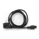 Power Cord (C5), VDE Approved, 6 ft