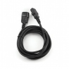 Power Cord (C13 to C14), VDE Approved, 3 m