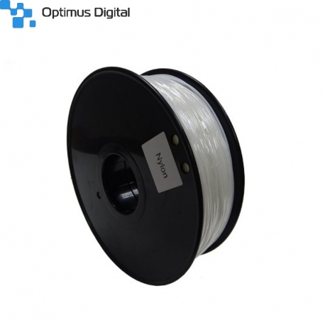 Filament PA (Nylon) pentru Imprimanta 3D 1.75 mm 1 kg - Alb