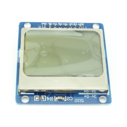 Modul LCD cu Controller PCD8544 Albastru (LCD Compatibil cu 5110)