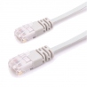 Cablu de Retea, Ultra Plat, CAT6, Gri, 5 m