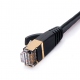 Ultra Performant Flat CAT7 Black 3 m Network Cable
