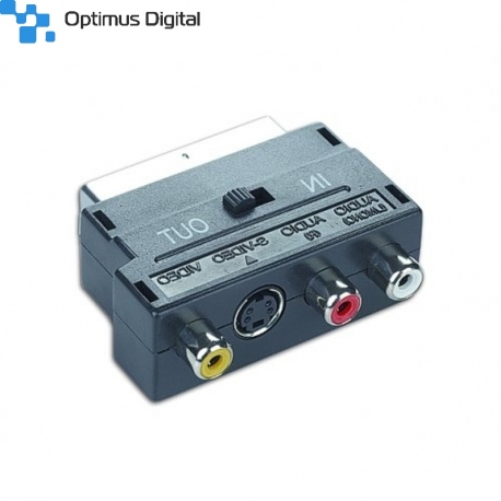 Bidirectional SCART/RCA/S-Video Adapter
