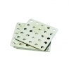Placă Pătrată Metalică de Prindere 25x25 mm