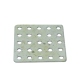 Square Metal Fixing Plate 25x25 mm
