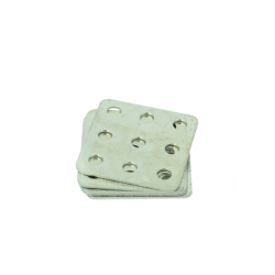 Placă Pătrată Metalică de Prindere 15x15 mm