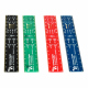 Blue Ruler With Capsule For Electronic Components (27 mm x 154 mm x 1 mm)