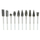 3x6 mm Tungsten Carbide Grinding Tools Set (10 pcs)