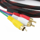 HD to 3 RCA Cable - 1.5 m