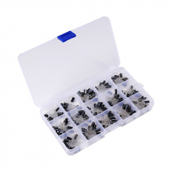 Electrolytic Capacitor Kit (15 Kinds, 200 pcs)