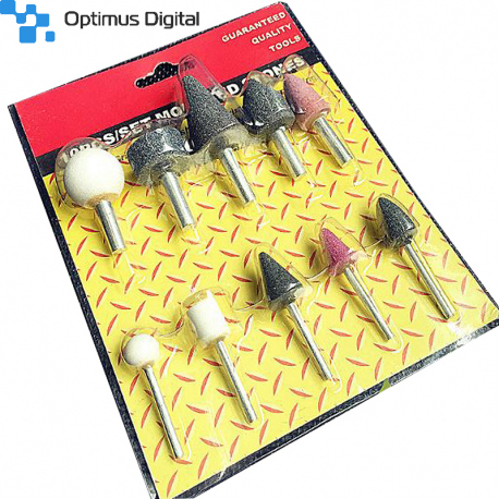 6 mm Grinding Tools Set (10 pcs)