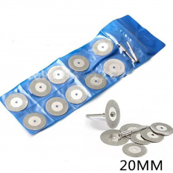 20 mm Diamond Discs for Cutting and Grinding (10 pcs)