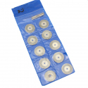 25 mm Diamond Discs for Cutting and Grinding (10 pcs)