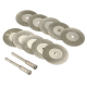 30 mm Diamond Discs for Cutting and Grinding (10 pcs)