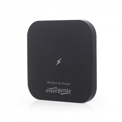 Wireless Qi charger, 5 W, square, black