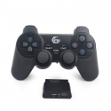 Gamepad Wireless Dual cu Vibratii Compatibil cu PS2/ PS3 / PC