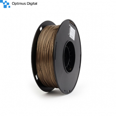 PLA Filament Copper, 1.75 mm, 1 kg (copper  color metal filling composition) - Optimus Digital