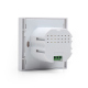 AC Wall Socket with 2 Port USB Charger, White