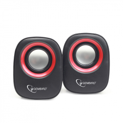 Stereo Speaker, Black/Red