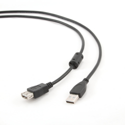Premium quality USB 2.0 extension cable, 6 ft