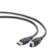 USB 3.0 A-plug B-plug 6ft cable