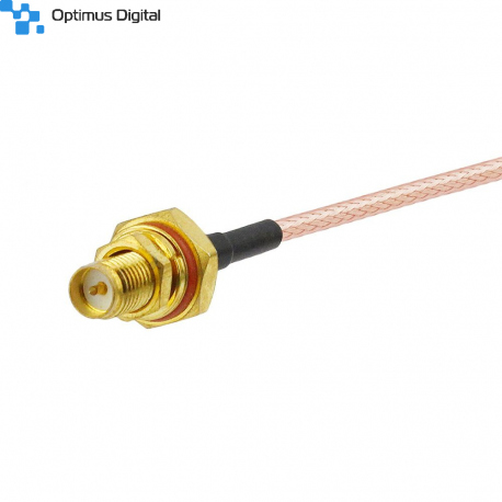 Conector SMA Tată cu Fir